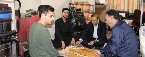 نشست صمیمی رئیس دانشگاه فرهنگیان آذربایجان شرقی با دانشجویان خوابگاهی  پردیس علامه امینی تبریز 2