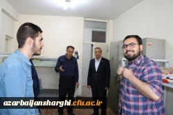 نشست صمیمی رئیس دانشگاه فرهنگیان آذربایجان شرقی با دانشجویان خوابگاهی  پردیس علامه امینی تبریز 4