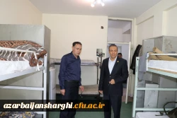 نشست صمیمی رئیس دانشگاه فرهنگیان آذربایجان شرقی با دانشجویان خوابگاهی  پردیس علامه امینی تبریز 5