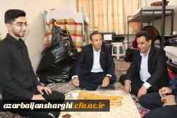 نشست صمیمی رئیس دانشگاه فرهنگیان آذربایجان شرقی با دانشجویان خوابگاهی  پردیس علامه امینی تبریز 10