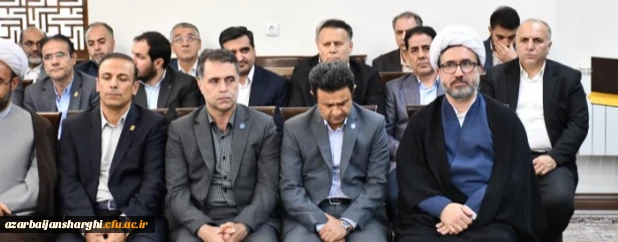  دیدار دانشگاهیان آذربایجان شرقی با نماینده مقام معظم رهبری به مناسبت آغاز سال تحصیلی 5