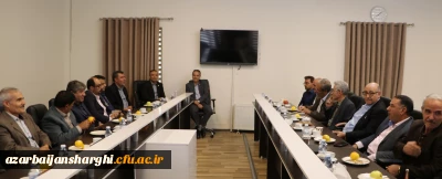 تشکیل شورای خیرین دانشگاه فرهنگیان آذربایجان شرقی با همکاری مجمع معتمدین  استان آذربایجان شرقی 