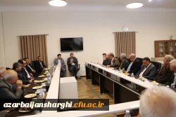 تشکیل شورای خیرین دانشگاه فرهنگیان آذربایجان شرقی با همکاری مجمع معتمدین  استان آذربایجان شرقی  13