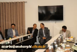 تشکیل شورای خیرین دانشگاه فرهنگیان آذربایجان شرقی با همکاری مجمع معتمدین  استان آذربایجان شرقی  16