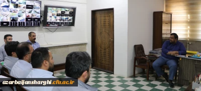 برگزاری جلسه توجیهی برای  حافظان  فیزیکی  دانشگاه فرهنگیان آذربایجان 