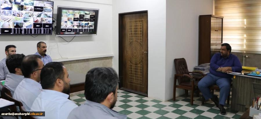 برگزاری جلسه توجیهی برای  حافظان  فیزیکی  دانشگاه فرهنگیان آذربایجان  2