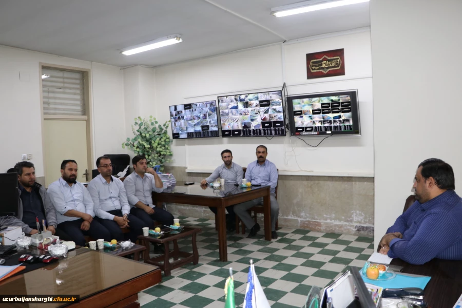 برگزاری جلسه توجیهی برای  حافظان  فیزیکی  دانشگاه فرهنگیان آذربایجان  9