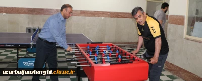 برگزاری مسابقات مختلف ورزشی در دانشگاه فرهنگیان آذربایجان شرقی 