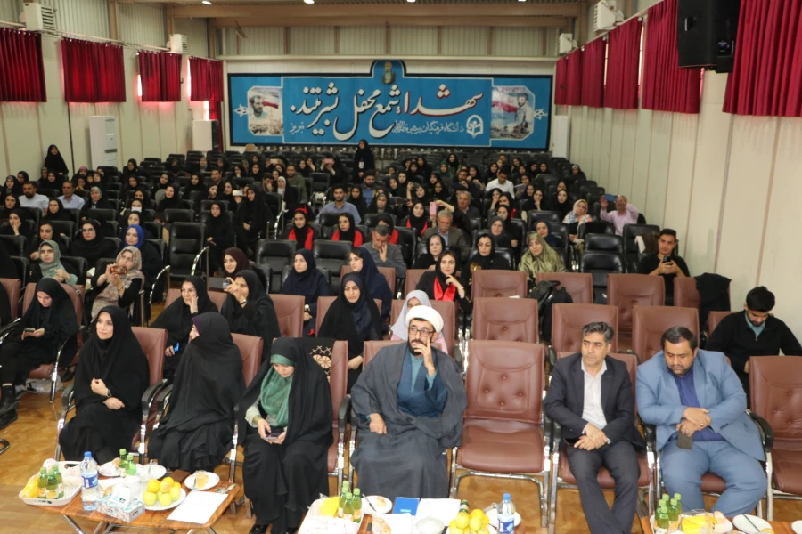 آیین جش  دانش آموختگی  دانشجو معلمان  ورودی ۱۴۰۰ دانشگاه فرهنگیان آذربایجان شرقی  15