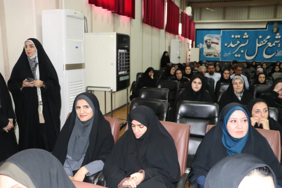 آیین جش  دانش آموختگی  دانشجو معلمان  ورودی ۱۴۰۰ دانشگاه فرهنگیان آذربایجان شرقی  20