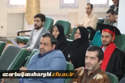 آیین جشن دانش آموختگی ورودی ۱۴۰۰ دانشگاه فرهنگیان آذربایجان شرقی  3