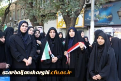 حضور پرشور خانواده بزرگ دانشگاه فرهنگیان در راهپیمایی ۱۳ آبان روز ملی مبارزه با استکبار جهانی  34