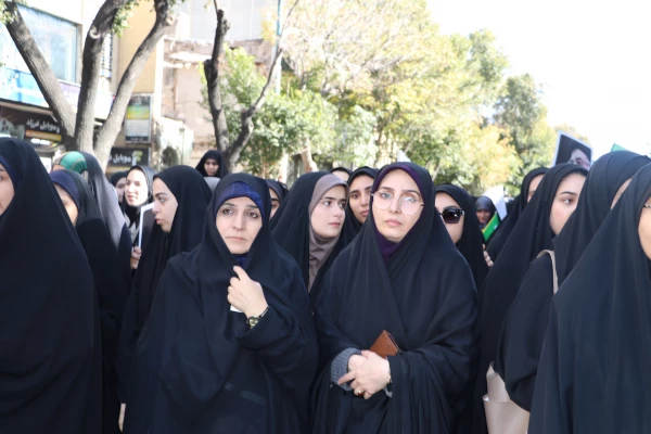 حضور پرشور خانواده بزرگ دانشگاه فرهنگیان در راهپیمایی ۱۳ آبان روز ملی مبارزه با استکبار جهانی  37