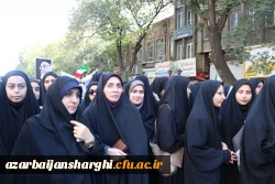 حضور پرشور خانواده بزرگ دانشگاه فرهنگیان در راهپیمایی ۱۳ آبان روز ملی مبارزه با استکبار جهانی  39