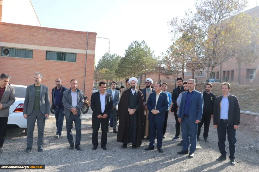 افتتاح پارکینگ دانشجویی دانشگاه فرهنگیان  در تبریز 3