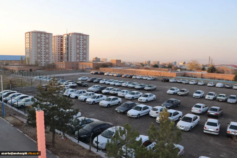 افتتاح پارکینگ دانشجویی دانشگاه فرهنگیان  در تبریز 12