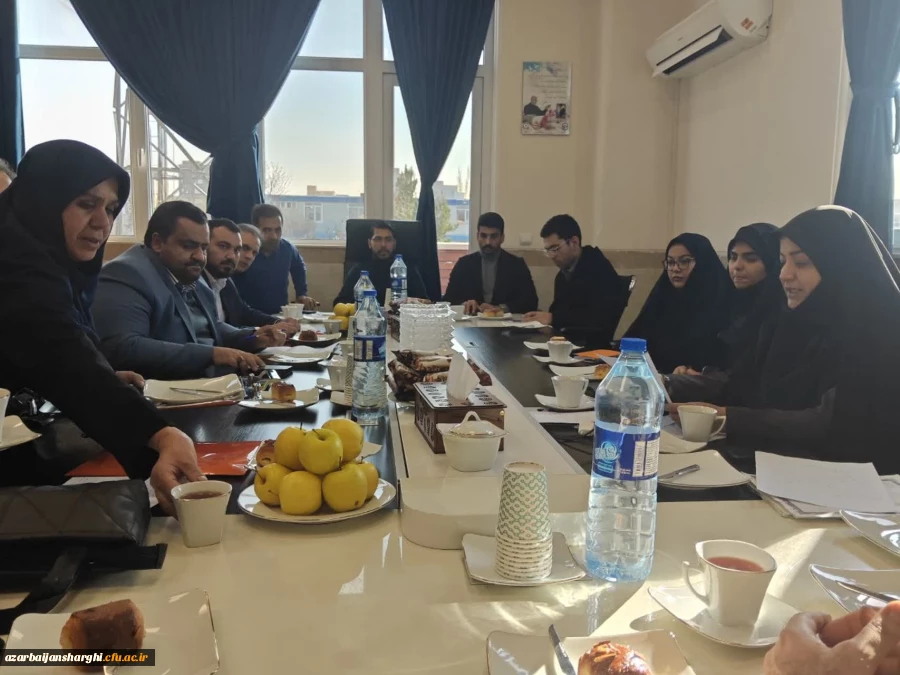 برگزاری جلسه شورای فرهنگی دانشگاه فرهنگیان استان آذربایجان شرقی 9