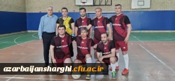 برگزاری مسابقه دوستانه فوتسال  منتخب میان دانشگاه فرهنگیان اردبیل و آذربایجان شرقی  3