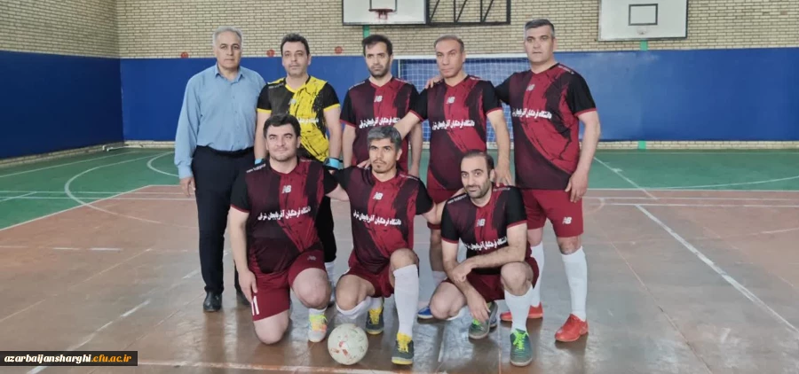 برگزاری مسابقه دوستانه فوتسال  منتخب میان دانشگاه فرهنگیان اردبیل و آذربایجان شرقی  3