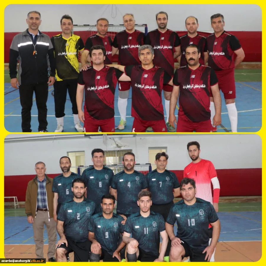 برگزاری مسابقه دوستانه فوتسال  منتخب میان دانشگاه فرهنگیان اردبیل و آذربایجان شرقی  6