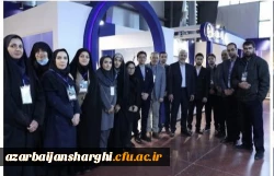 درخشش دانشگاه فرهنگیان آذربایجان شرقی در سیزدهمین نمایشگاه ملی دستاوردهای پژوهش، فناوری و فن بازار  4