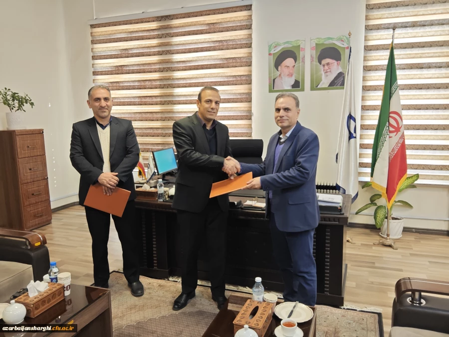 آیین تکریم و معارفه سرپرست دانشکده علوم تربیتی (پردیس علامه امینی تبریز) 2