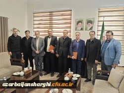 آیین تکریم و معارفه سرپرست دانشکده علوم تربیتی (پردیس علامه امینی تبریز) 2