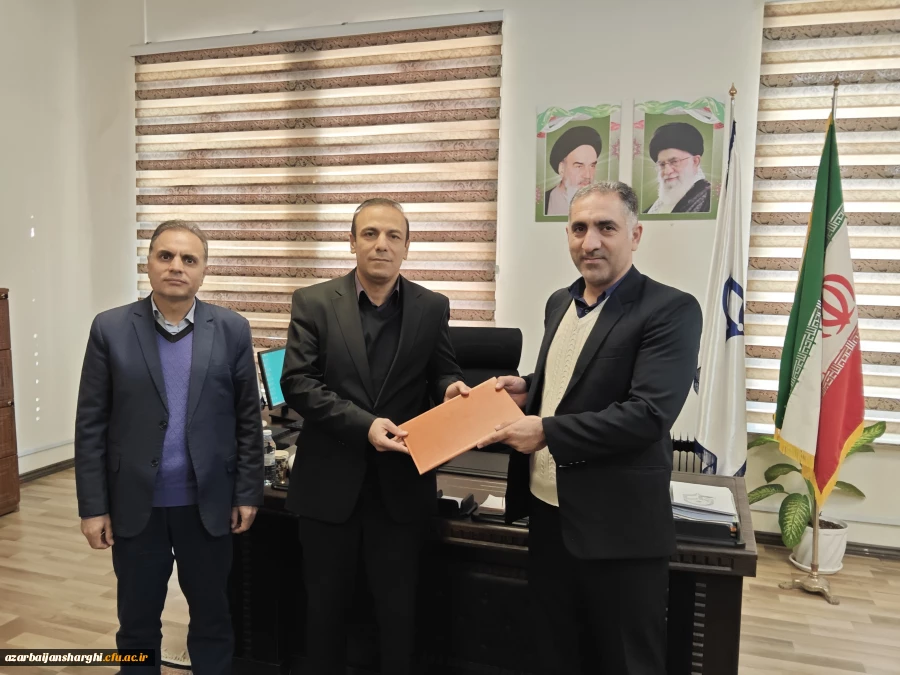 آیین تکریم و معارفه سرپرست دانشکده علوم تربیتی (پردیس علامه امینی تبریز) 3