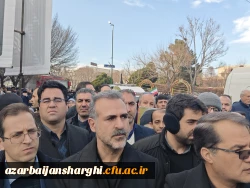 حضور پر شور خانواده ولایتمدار ، انقلابی دانشگاه فرهنگیان آذربایجان شرقی در راهپیمایی محکومیت اغتشاشگران آمریکایی و صهیونیستی  10