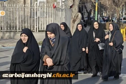 حضور پر شور خانواده ولایتمدار  دانشگاه فرهنگیان آذربایجان شرقی در راهپیمایی محکومیت اغتشاشگران آمریکایی و صهیونیستی  5