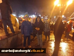 پوشش خبری صدا و سیمای مرکز سهند آذربایجان شرقی از موکب  های دانشگاه فرهنگیان استان آذربایجان شرقی 
 2