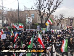 حضور حماسی  خانواده دانشگاه فرهنگیان آذربایجان شرقی در راهپیمایی روز جهانی قدس همزمان با جنگ رمضان  4
