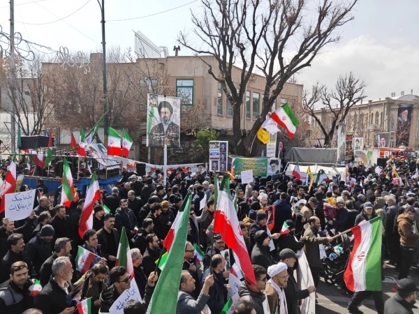 حضور حماسی  خانواده دانشگاه فرهنگیان آذربایجان شرقی در راهپیمایی روز جهانی قدس همزمان با جنگ رمضان  4