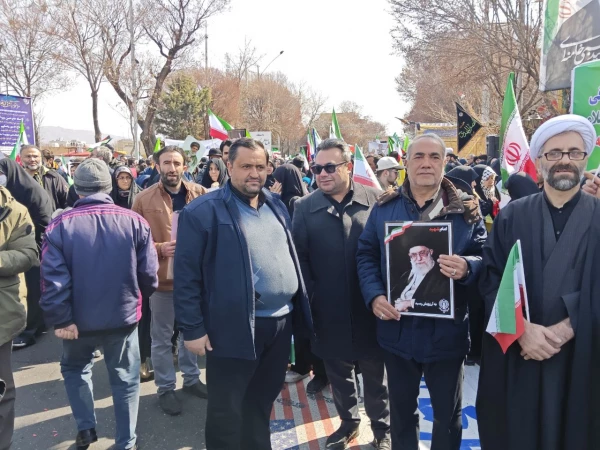 حضور حماسی  خانواده دانشگاه فرهنگیان آذربایجان شرقی در راهپیمایی روز جهانی قدس همزمان با جنگ رمضان  9