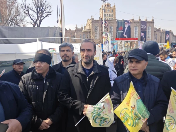 حضور حماسی  خانواده دانشگاه فرهنگیان آذربایجان شرقی در راهپیمایی روز جهانی قدس همزمان با جنگ رمضان  12