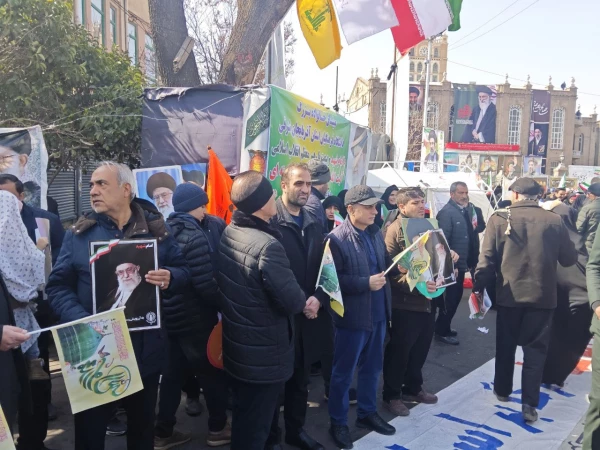حضور حماسی  خانواده دانشگاه فرهنگیان آذربایجان شرقی در راهپیمایی روز جهانی قدس همزمان با جنگ رمضان  13