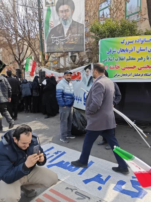 حضور حماسی  خانواده دانشگاه فرهنگیان آذربایجان شرقی در راهپیمایی روز جهانی قدس همزمان با جنگ رمضان  14