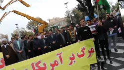 راهپیمایی ۱۳ آبان ماه تبریز با حضور گسترده خانواده بزرگ دانشگاه فرهنگیان آذربایجان شرقی در تبریز
 11