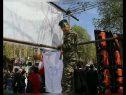 حضور گسترده اساتید ، کارکنان و  دانشجو معلمان دانشگاه فرهنگیان استان آذربایجان شرقی در راهپیمایی  روز قدس  3